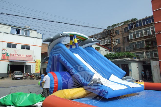 育才镇充气大滑梯